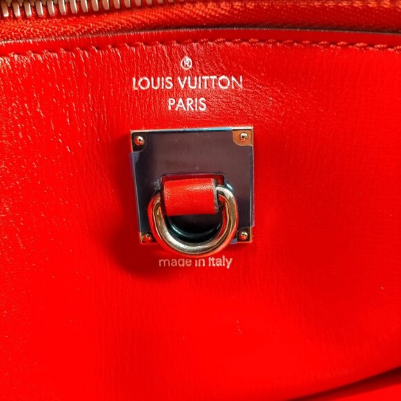 Louis Vuitton CITY STEAMER Red Leather Hand Bag mon-903-091125 - Picture 16 of 16